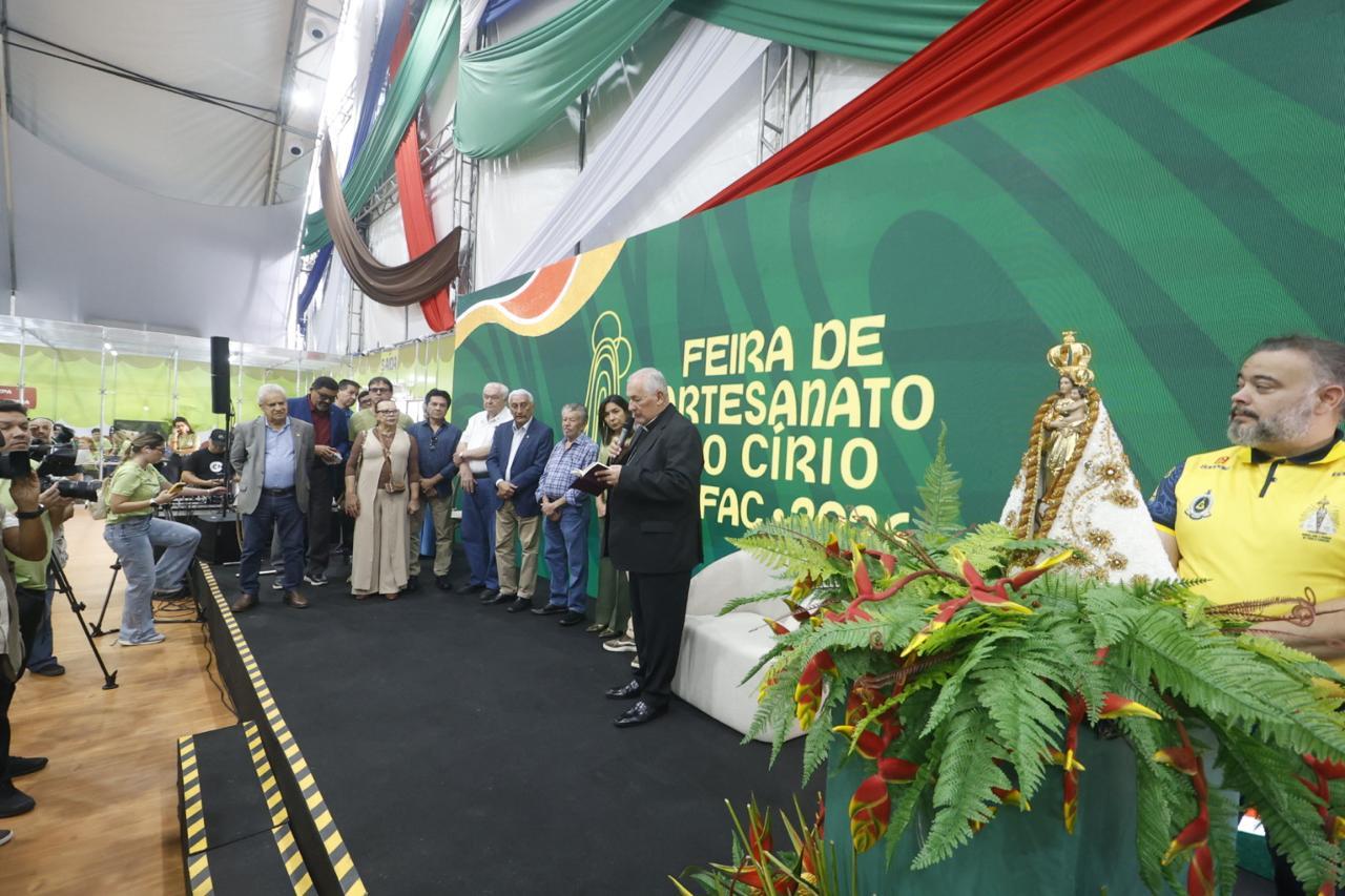 Abertura da Feira de Artesanato do Círio 2026.
